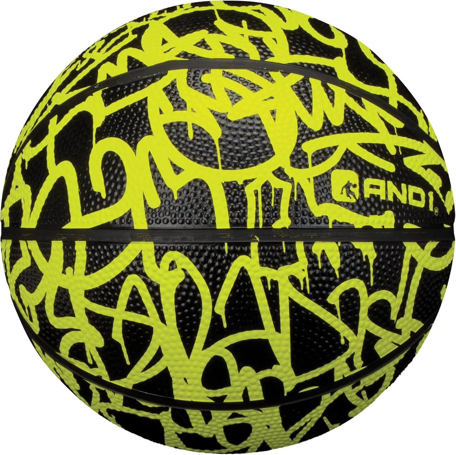 AND1 Mini Basketball 3 Pack Set for Kids (Deflated w/Pump Included): - Size 3 7-Inch Premium Youth Size Basketballs, Easy to Grip