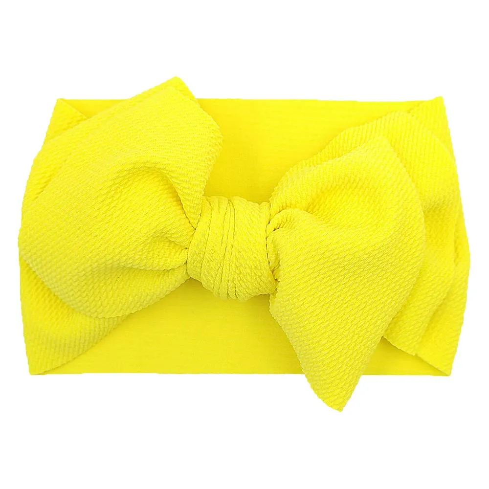 Baby Girl Bow Headbands Newborn Hairband Baby Turban Knotted Elastic Headwrap for Toddler Hair Accessories (AA05-8PCS)