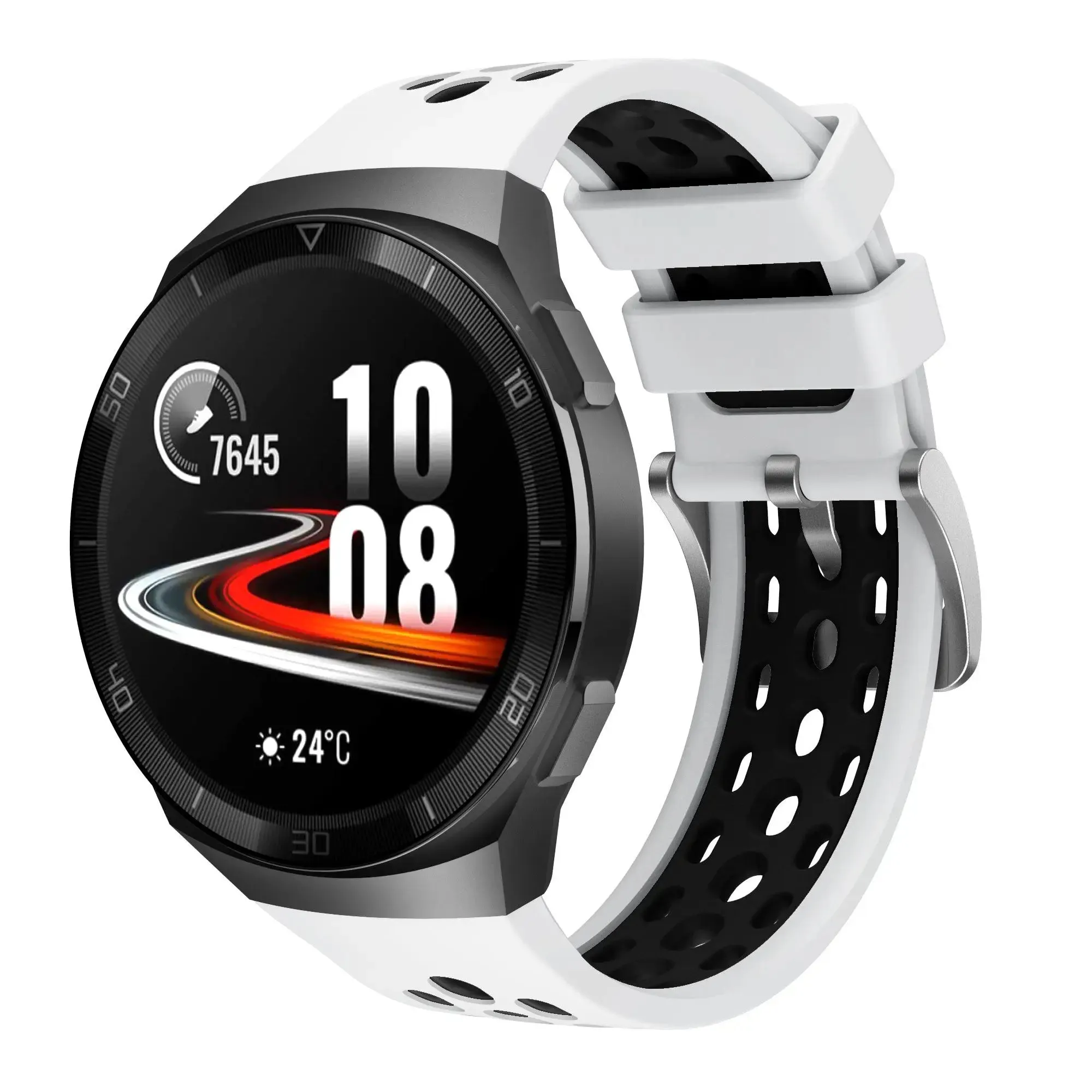 BEHAU Sport Silicone Watch Strap  GT  Smart Watch band Replacement 22mm Bracelet belt