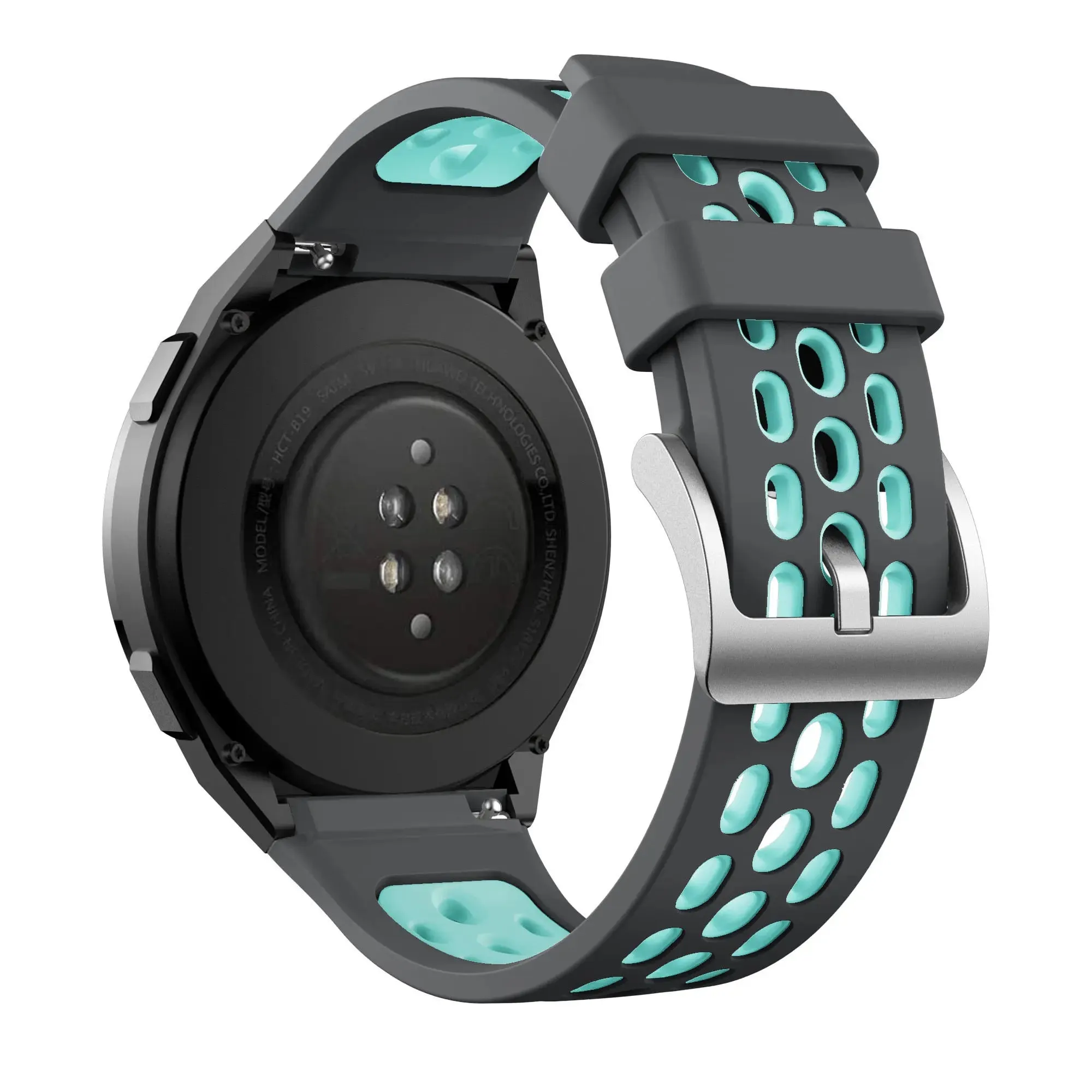 BEHAU Sport Silicone Watch Strap  GT  Smart Watch band Replacement 22mm Bracelet belt