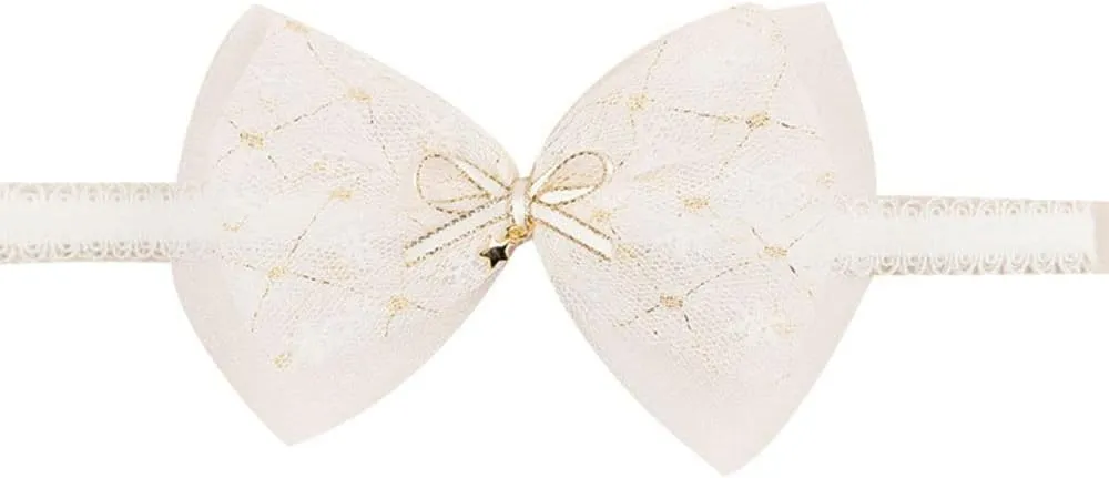 Bethynas Baby Girls Cute Bow-knot Headband Soft Lace Floral Hairbands Newborn Infant Toddlers Kids Hair Accessories (Style 11)