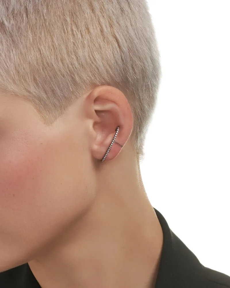 Black honeymoon earrings