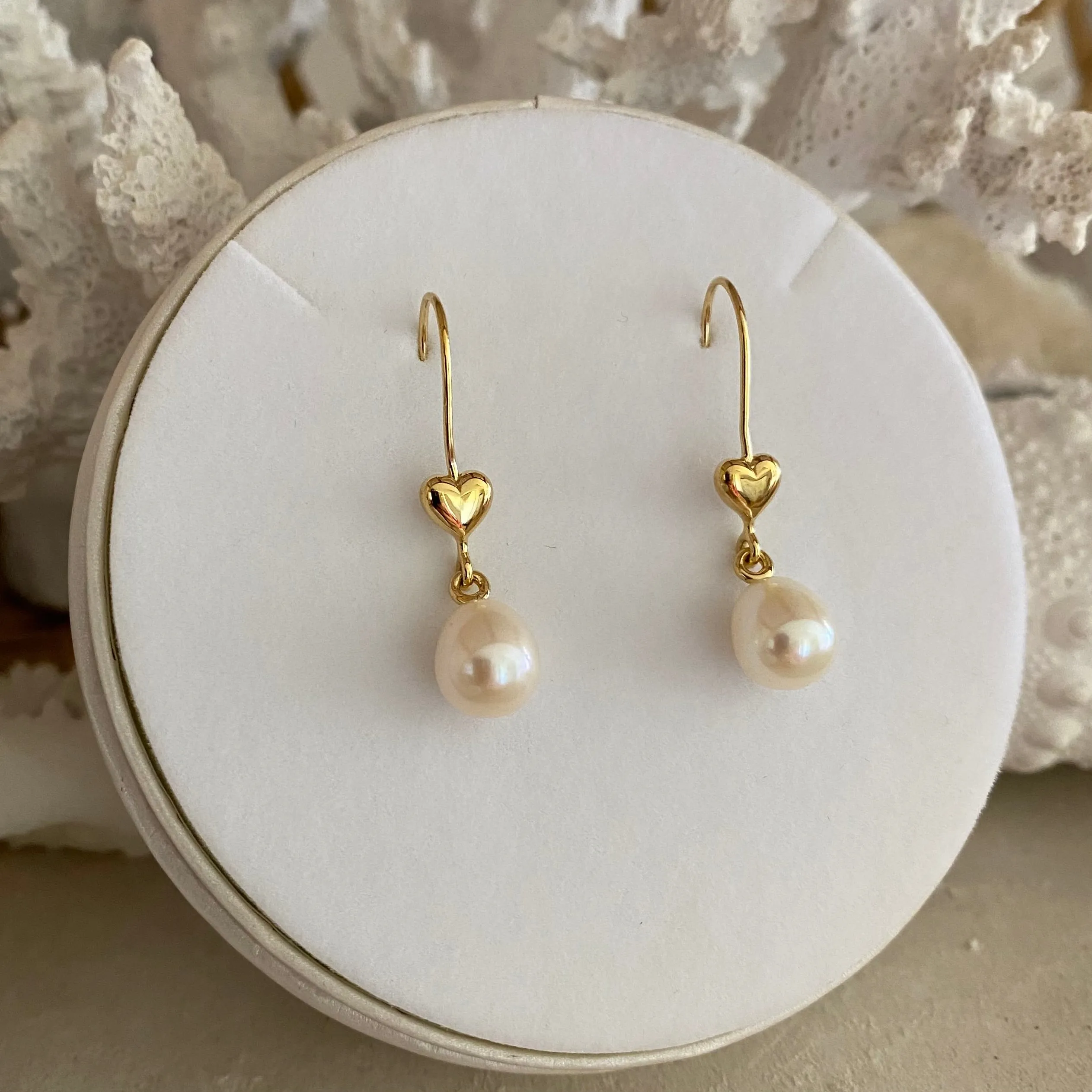 Bridal Pearl Drop Earrings