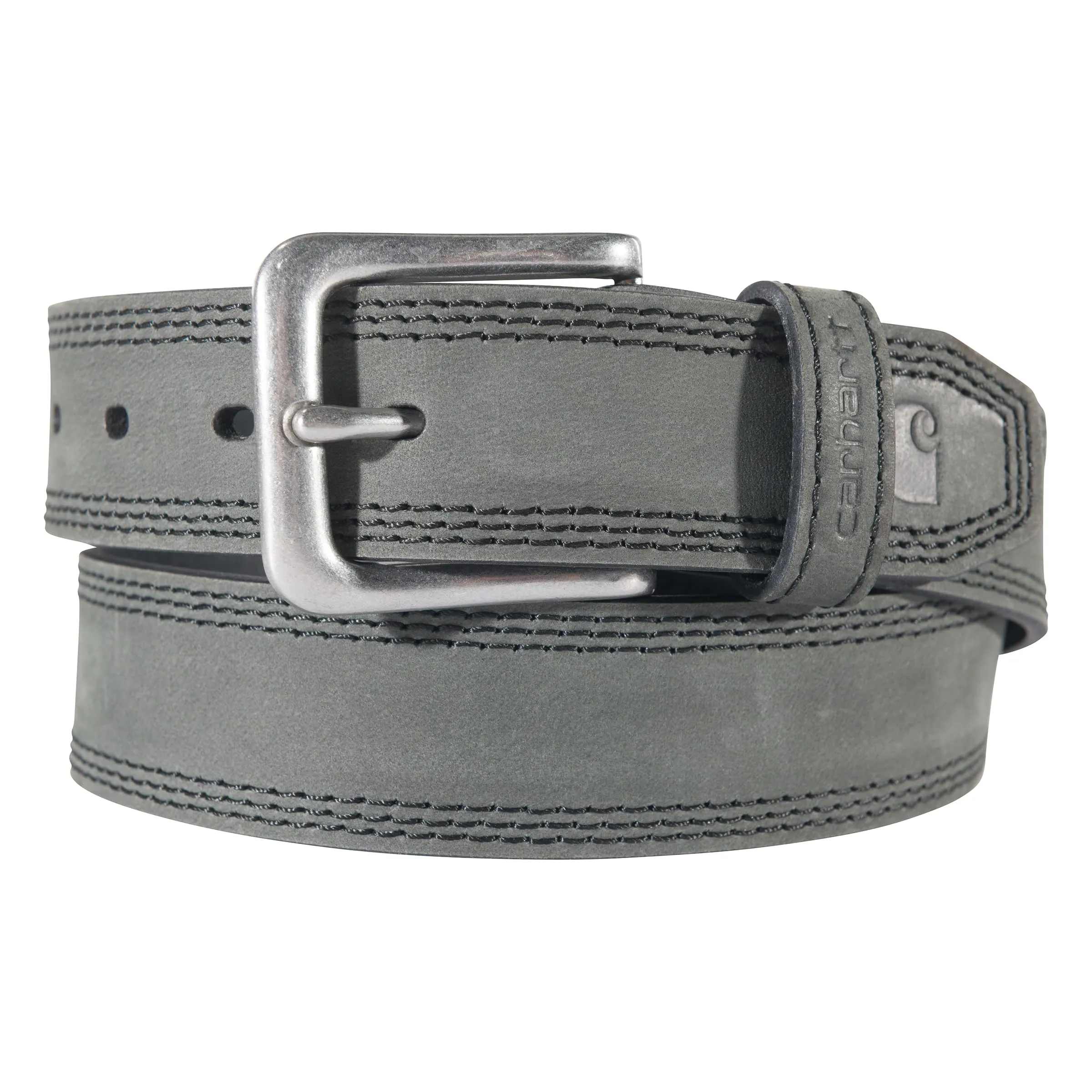 Carhartt A0005507 Men's Casual Leather Triple Stitch Belts