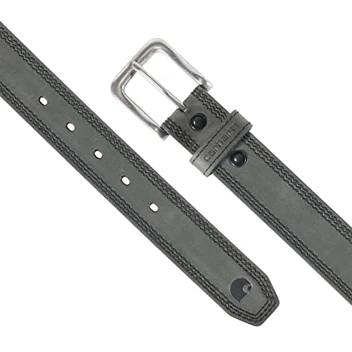 Carhartt A0005507 Men's Casual Leather Triple Stitch Belts