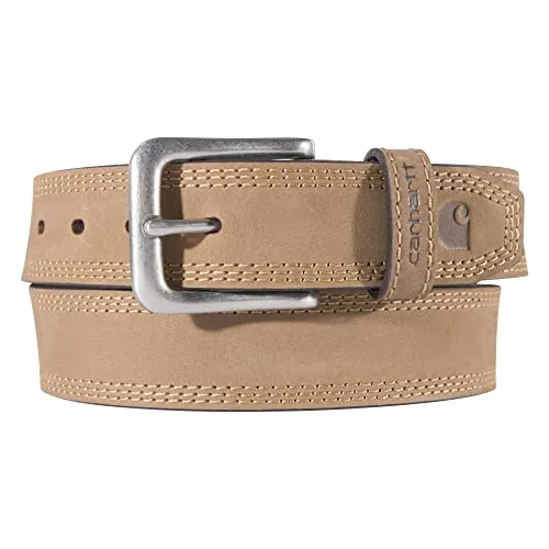Carhartt A0005507 Men's Casual Leather Triple Stitch Belts