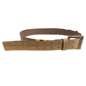 Carhartt Men's Double Perf Belt - Brown - ONLINE STORE CREDIT/EXCHANGE ONLY