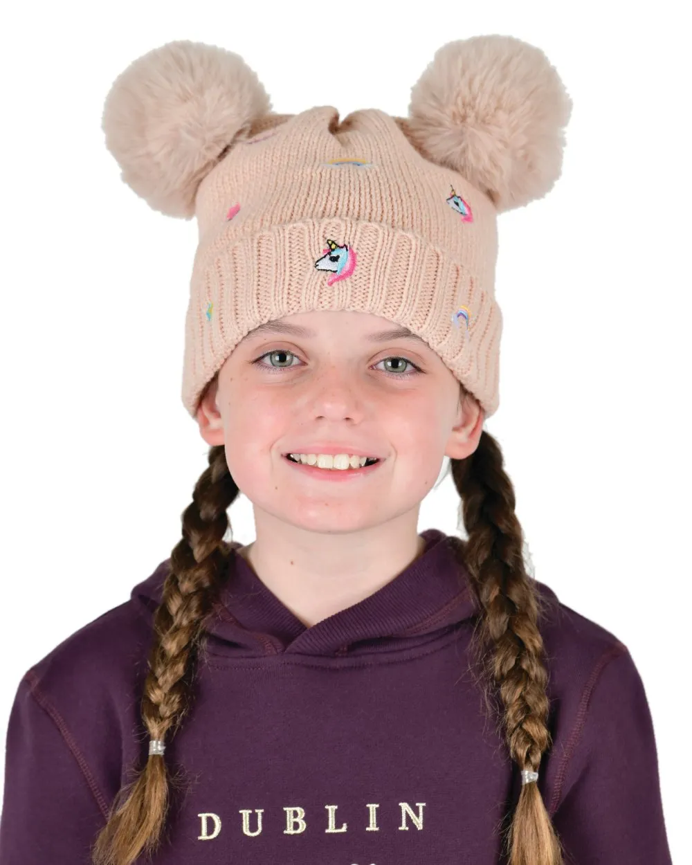 Dublin Childrens Embroidered Fun Beanie