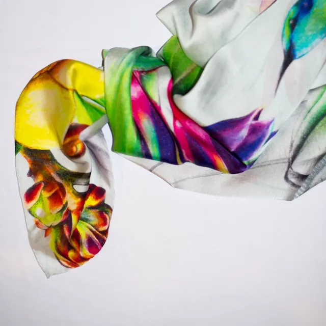 FLOR DE CERA - 110x110 - Valisse Silk