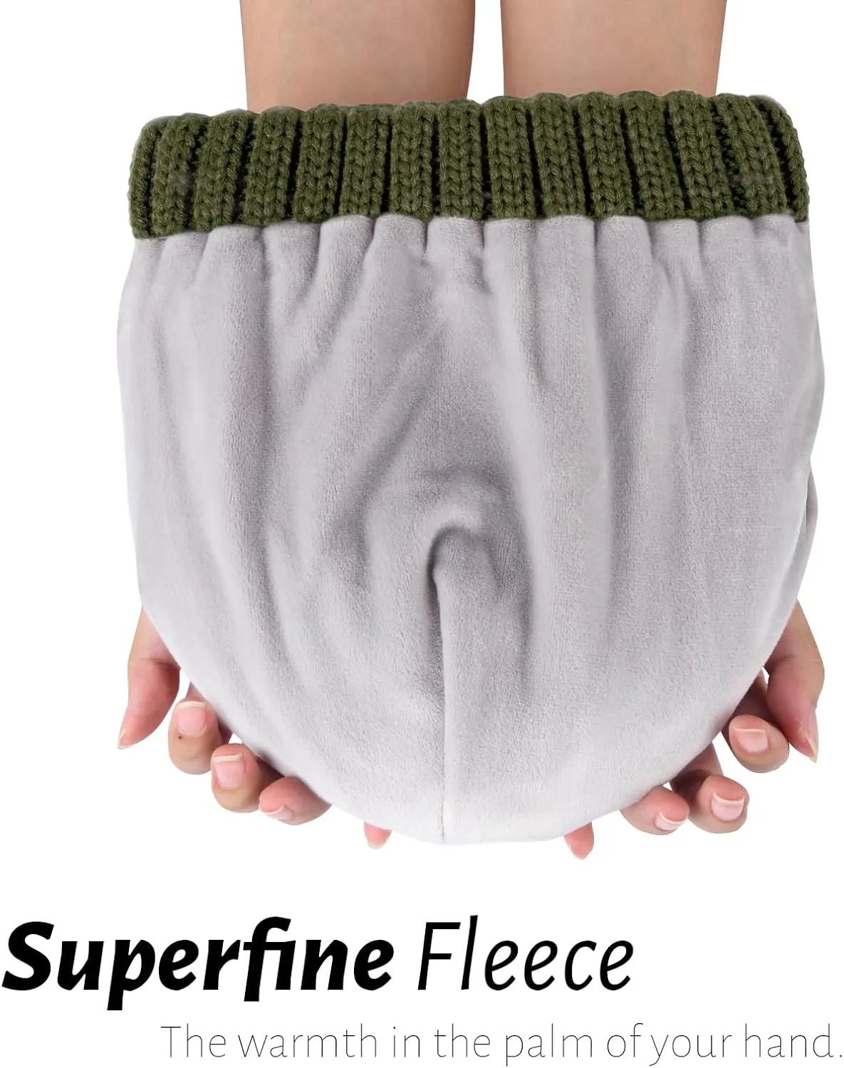 FURTALK Winter Hats for Women Fleece Lined Beanie Knit Chunky Womens Snow Cap