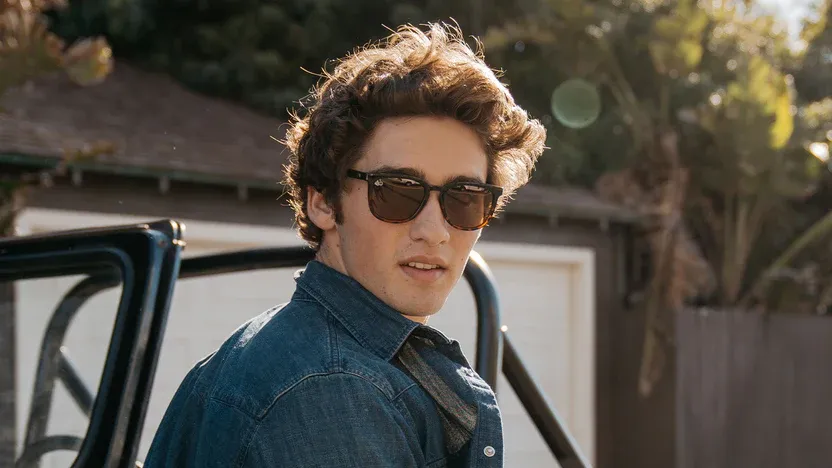 Gloss Black Tort Fade/Amber Paso Robles Sunglasses
