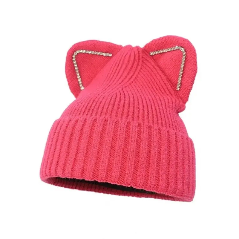 Gradient Color Winter Soft Knitted Beanie