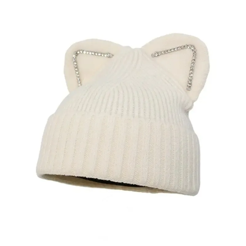 Gradient Color Winter Soft Knitted Beanie