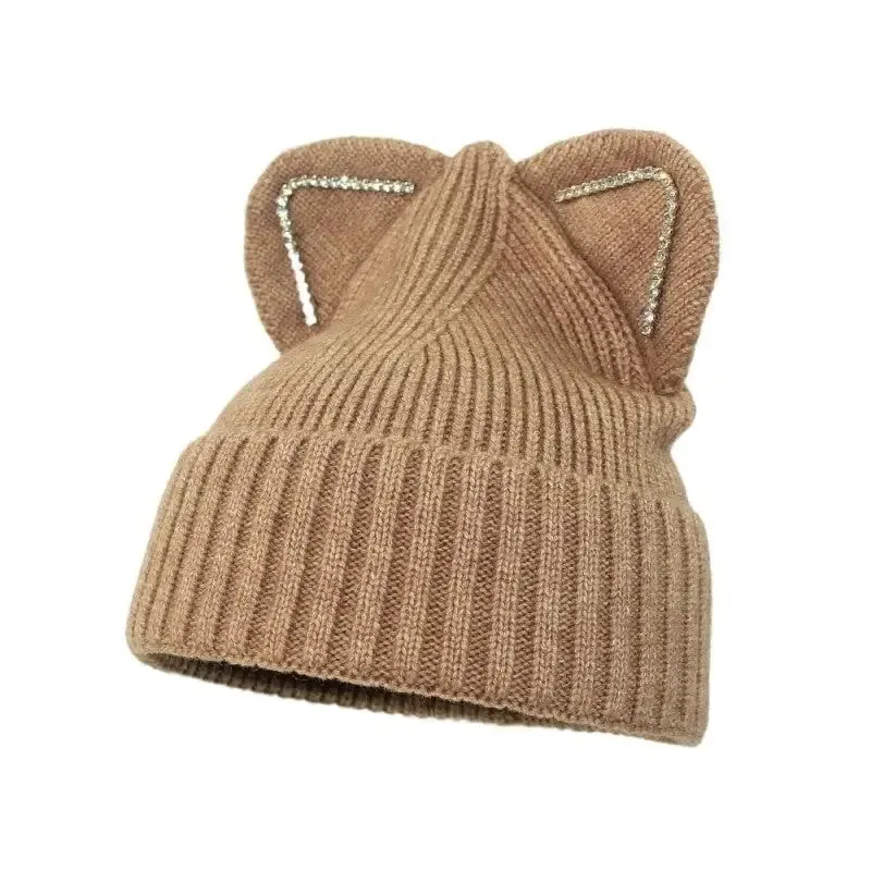 Gradient Color Winter Soft Knitted Beanie