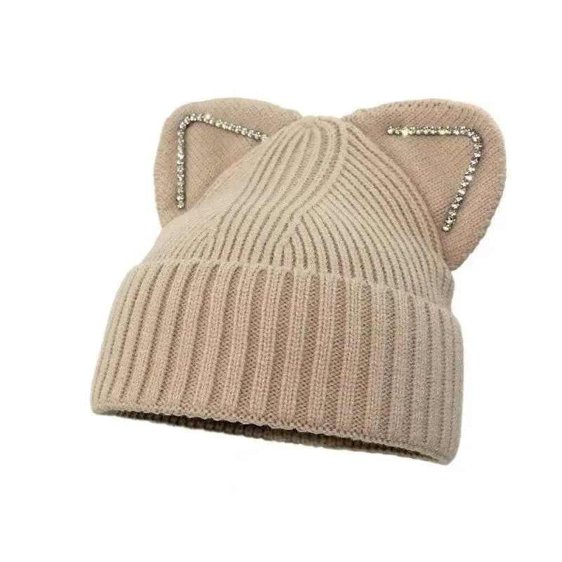 Gradient Color Winter Soft Knitted Beanie