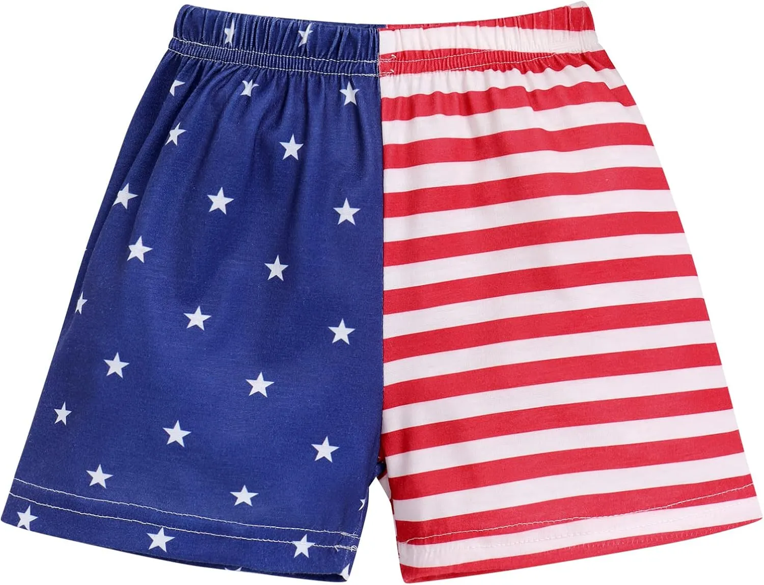 IBTOM CASTLE Newborn Infant Baby Boy My First 4th of July Outfit Suspender Shorts Cake Smash Party Photo Shoot Clothes Set