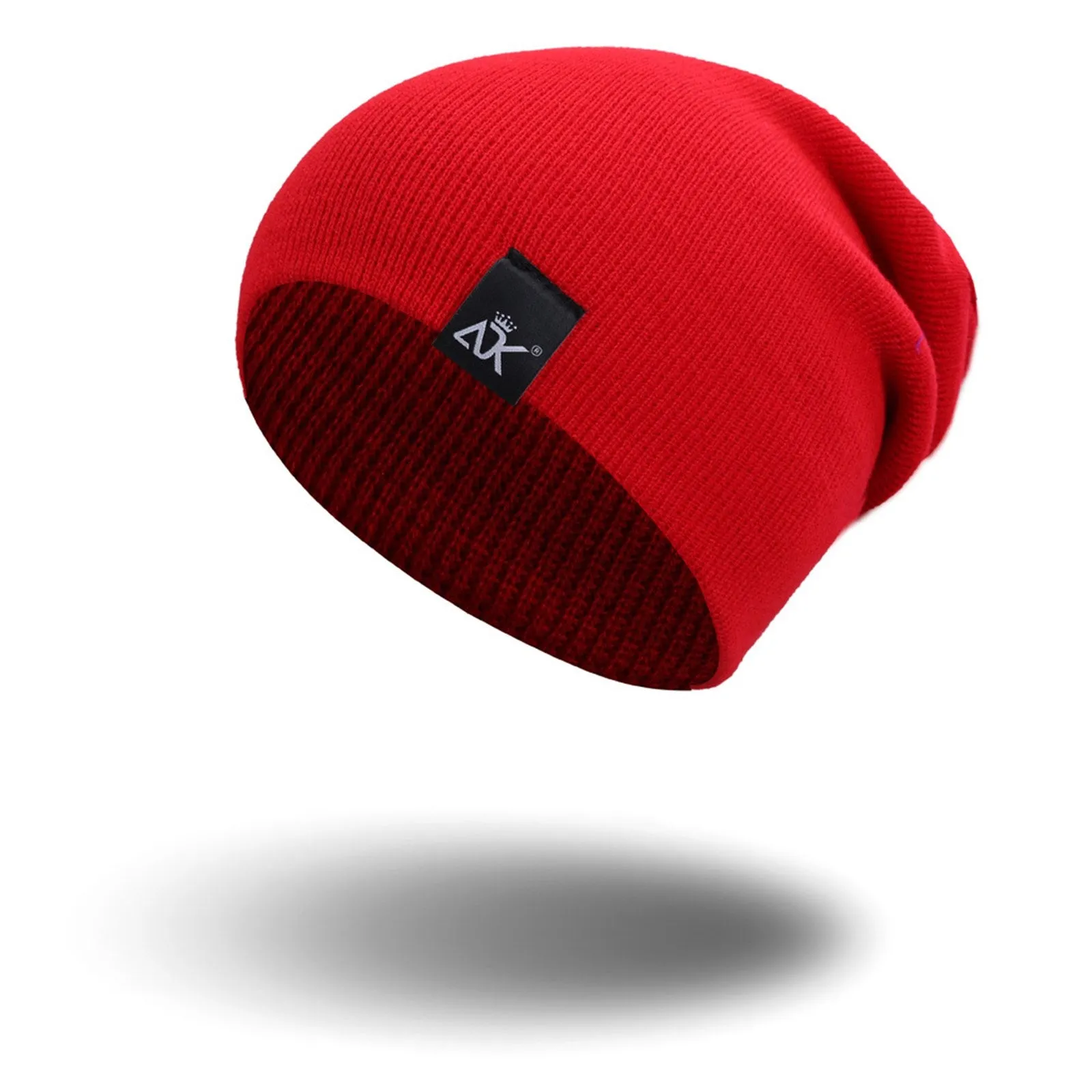 Knitted Winter Slouch Ski Beanie
