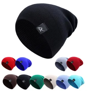 Knitted Winter Slouch Ski Beanie