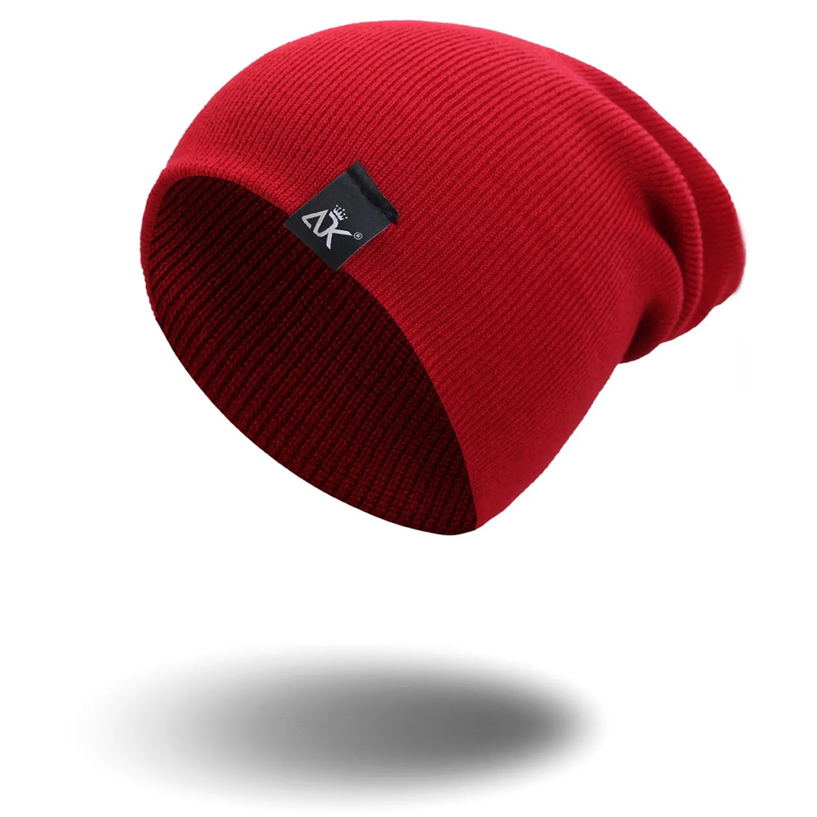 Knitted Winter Slouch Ski Beanie