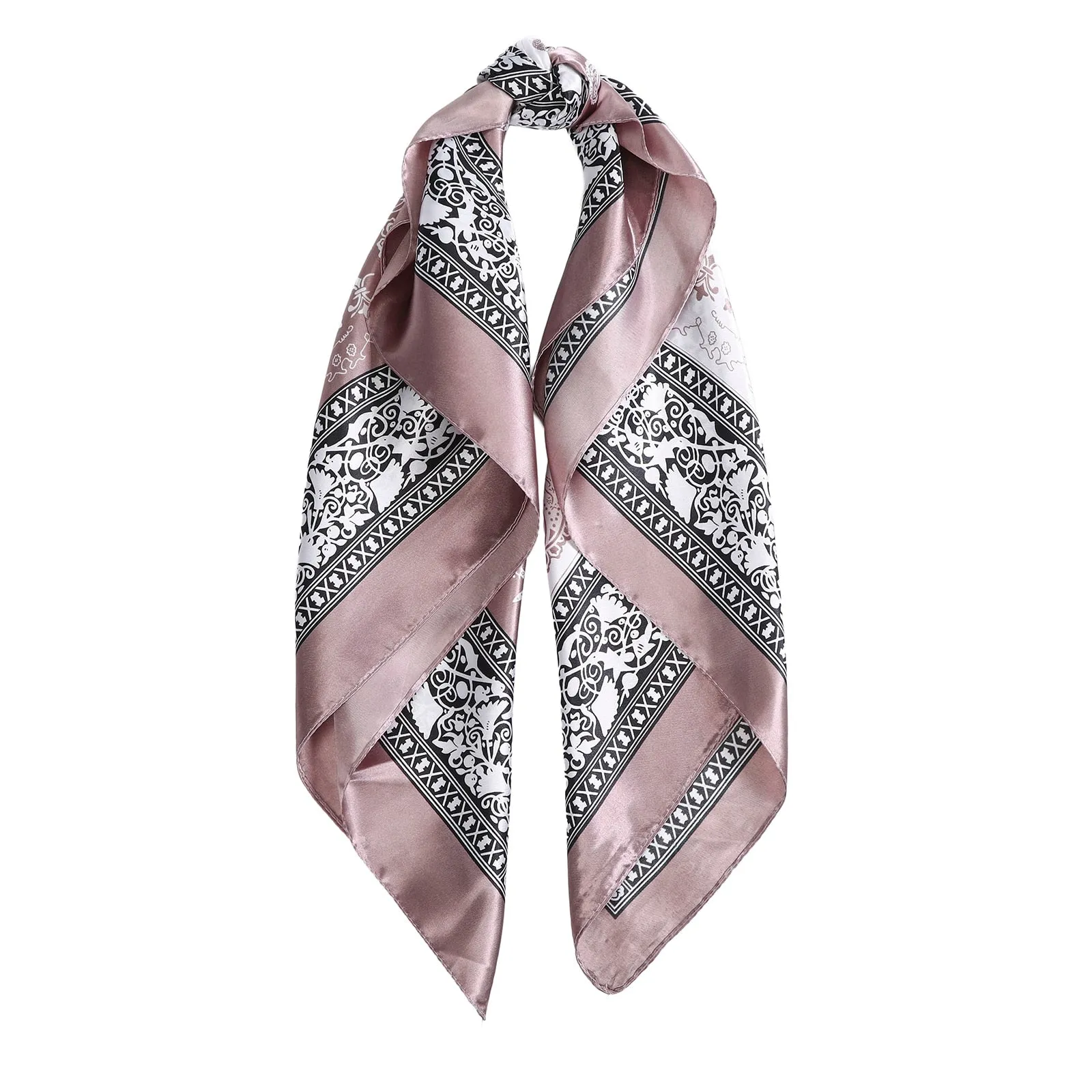 Leopard Print Satin Silk Hair Accessory