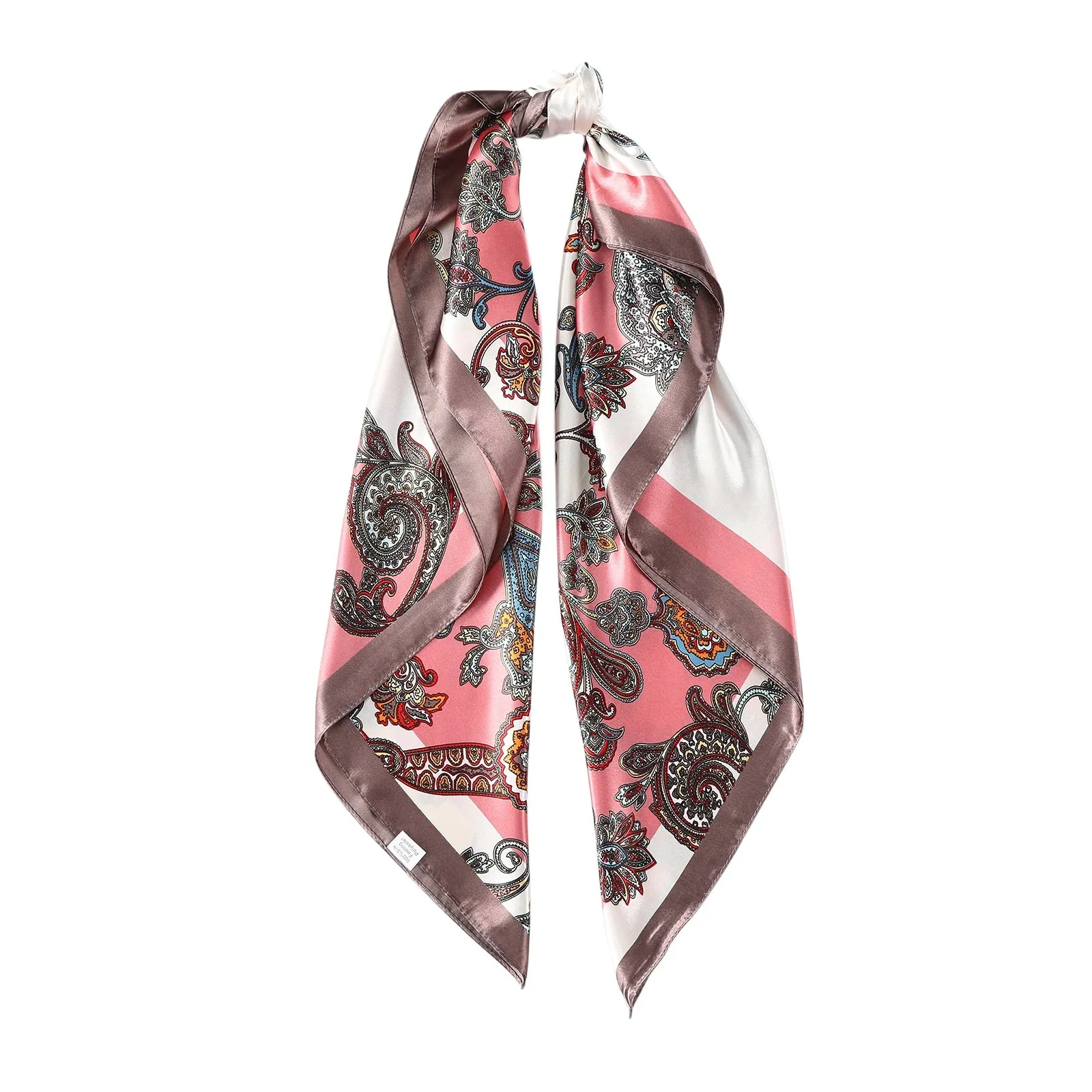 Leopard Print Satin Silk Hair Accessory
