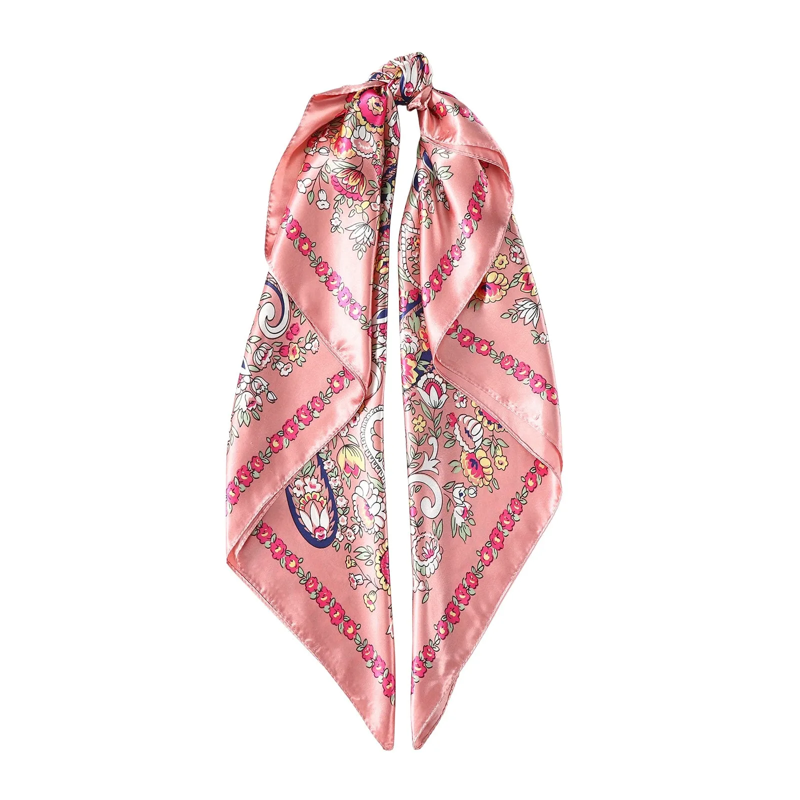 Leopard Print Satin Silk Hair Accessory