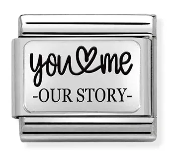 Love - You and Me (Our Story) Silver Charm
