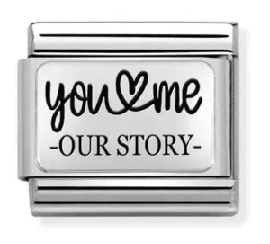 Love - You and Me (Our Story) Silver Charm
