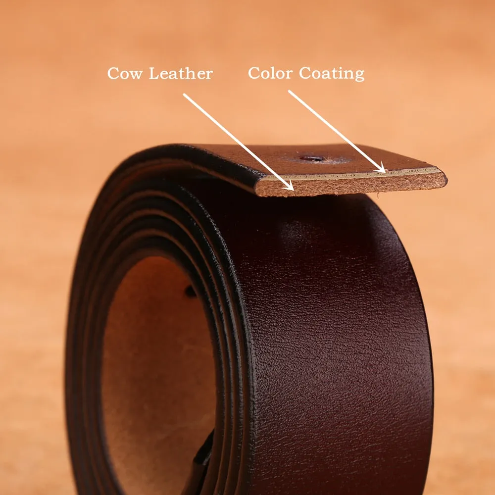 Men's Genuine Leather Vintage Style Belt
