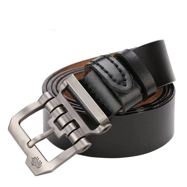 Men's Genuine Leather Vintage Style Belt