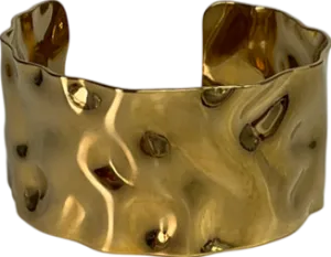 Metallic Bangle Bracelet One Size