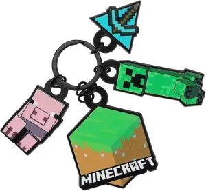 Minecraft Icons Multi-Charm Keychain