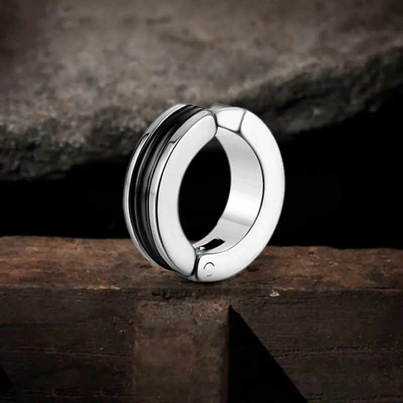 Minimalist Geometric Stainless Steel Ear Cuffs
