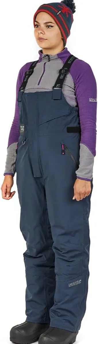 NORFIN Women NORDIC FLT Bibs, Float Assist Fishing Pants, Waterproof Insulated, Breathable, Wind Resistant, Warm, Comfortable