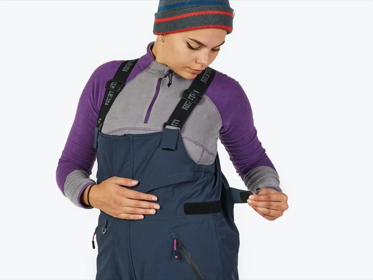 NORFIN Women NORDIC FLT Bibs, Float Assist Fishing Pants, Waterproof Insulated, Breathable, Wind Resistant, Warm, Comfortable