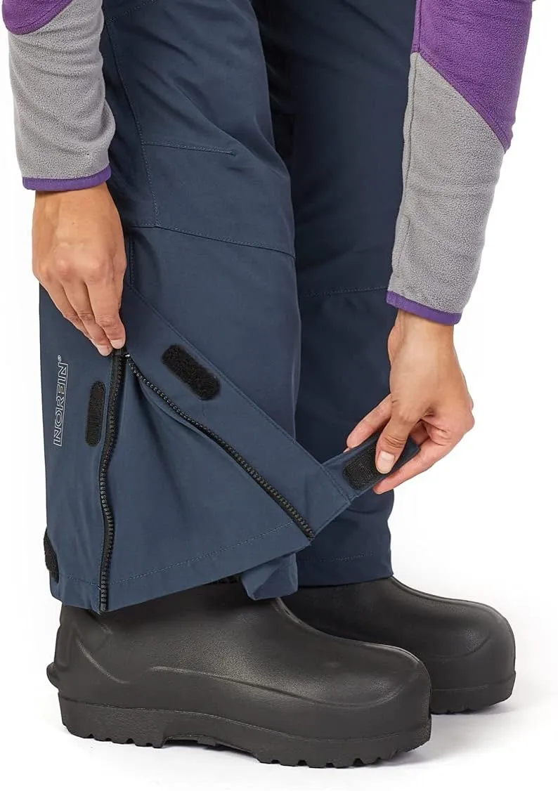 NORFIN Women NORDIC FLT Bibs, Float Assist Fishing Pants, Waterproof Insulated, Breathable, Wind Resistant, Warm, Comfortable
