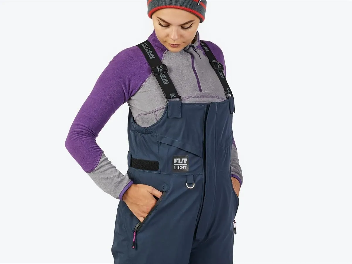 NORFIN Women NORDIC FLT Bibs, Float Assist Fishing Pants, Waterproof Insulated, Breathable, Wind Resistant, Warm, Comfortable