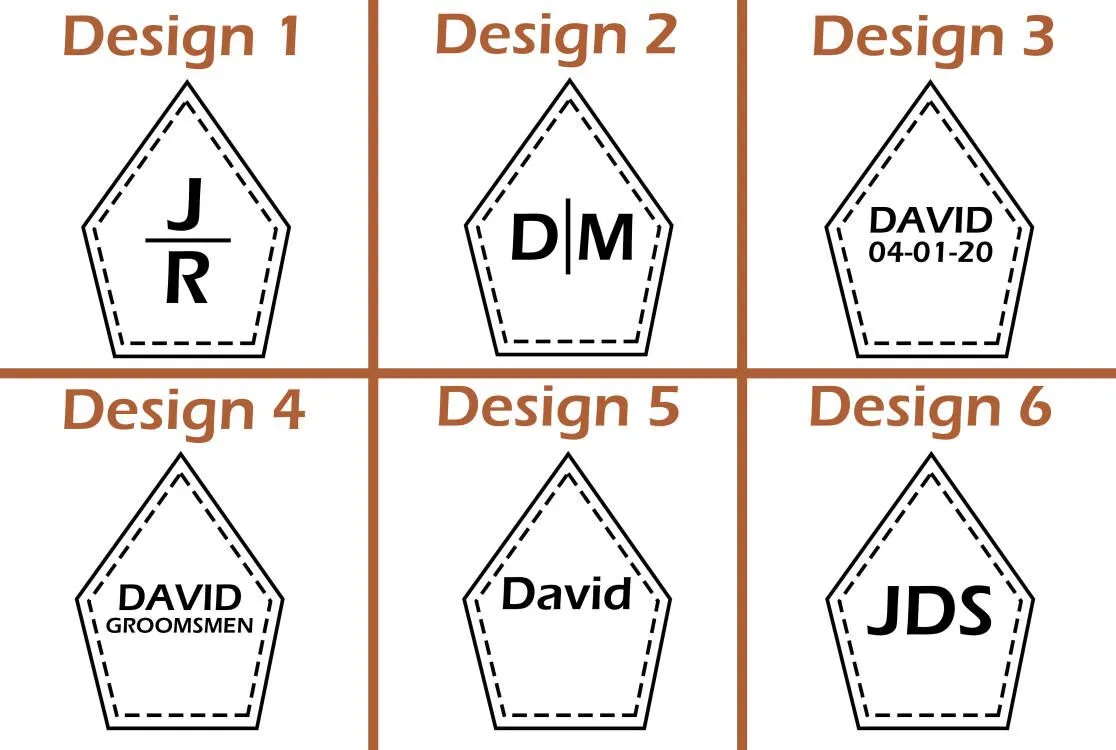 Personalized Groomsmen Leather Suspenders Wedding Suspenders Unique Gifts for Men