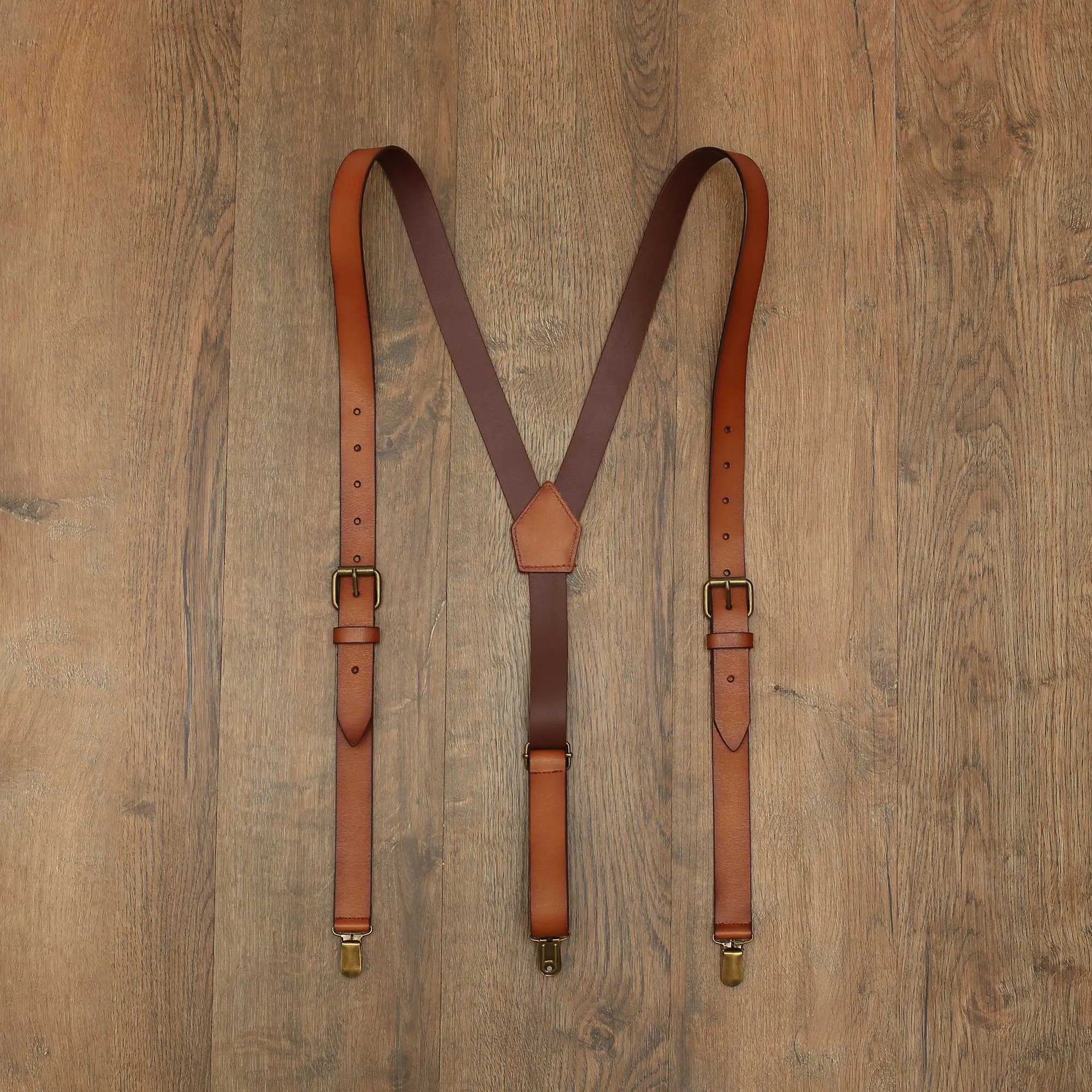 Personalized Groomsmen Suspenders Wedding Leather Suspenders Men's Suspenders