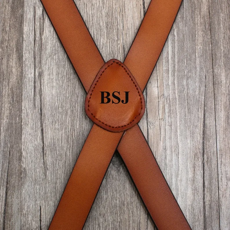 Personalized Groomsmen Suspenders Wedding Suspenders Party Suspenders Unique Gifts for Men