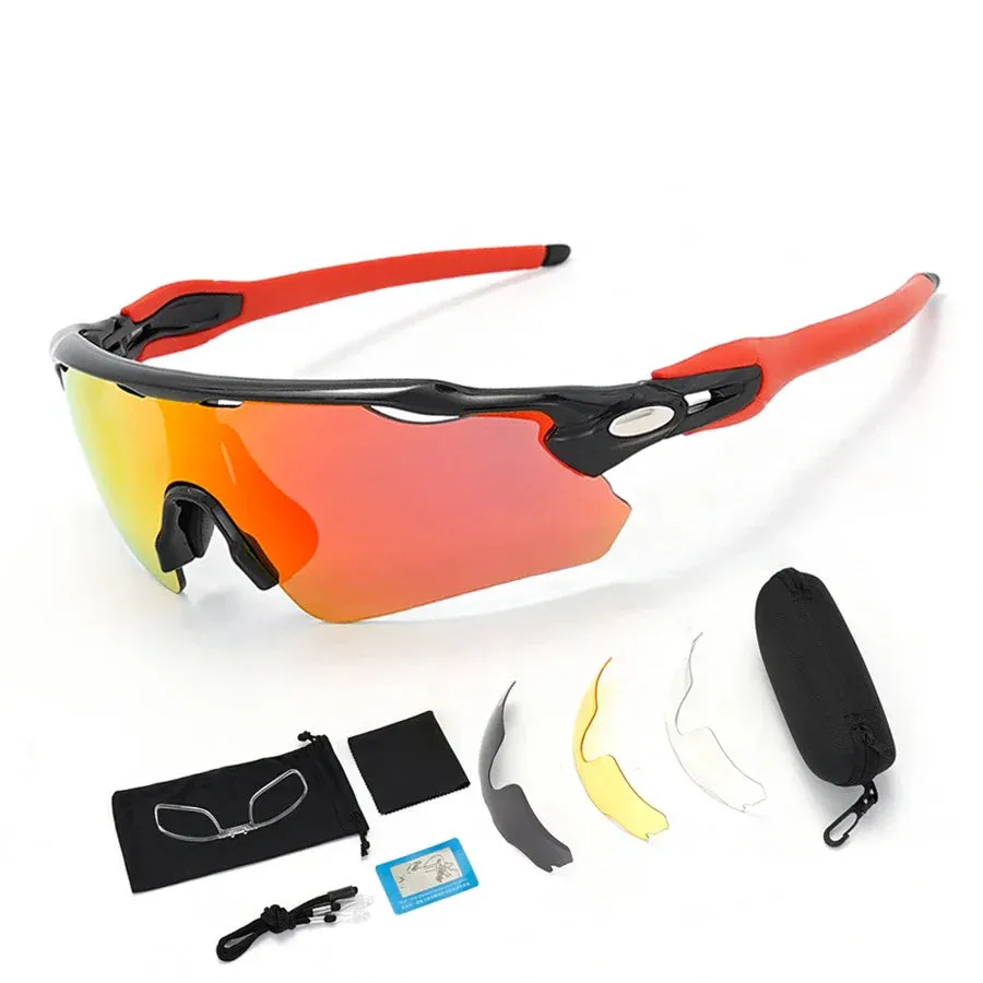 Polarized sunglasses sharp Cycling Glasses  Windproof Eyewear Goggles