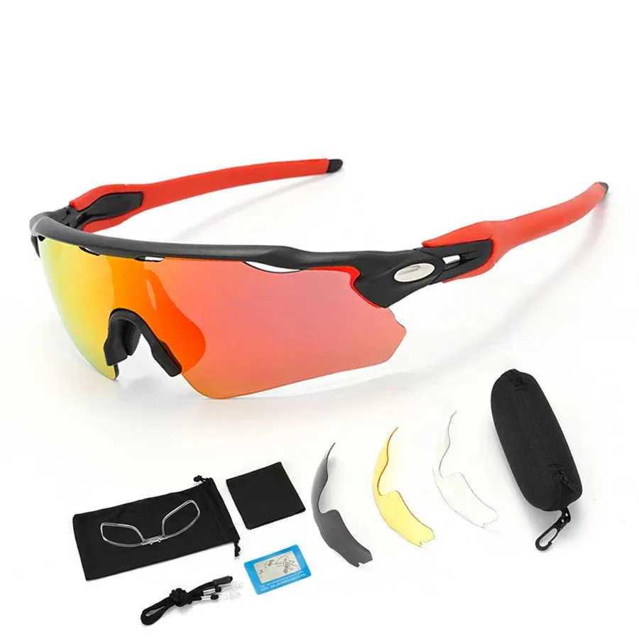 Polarized sunglasses sharp Cycling Glasses  Windproof Eyewear Goggles