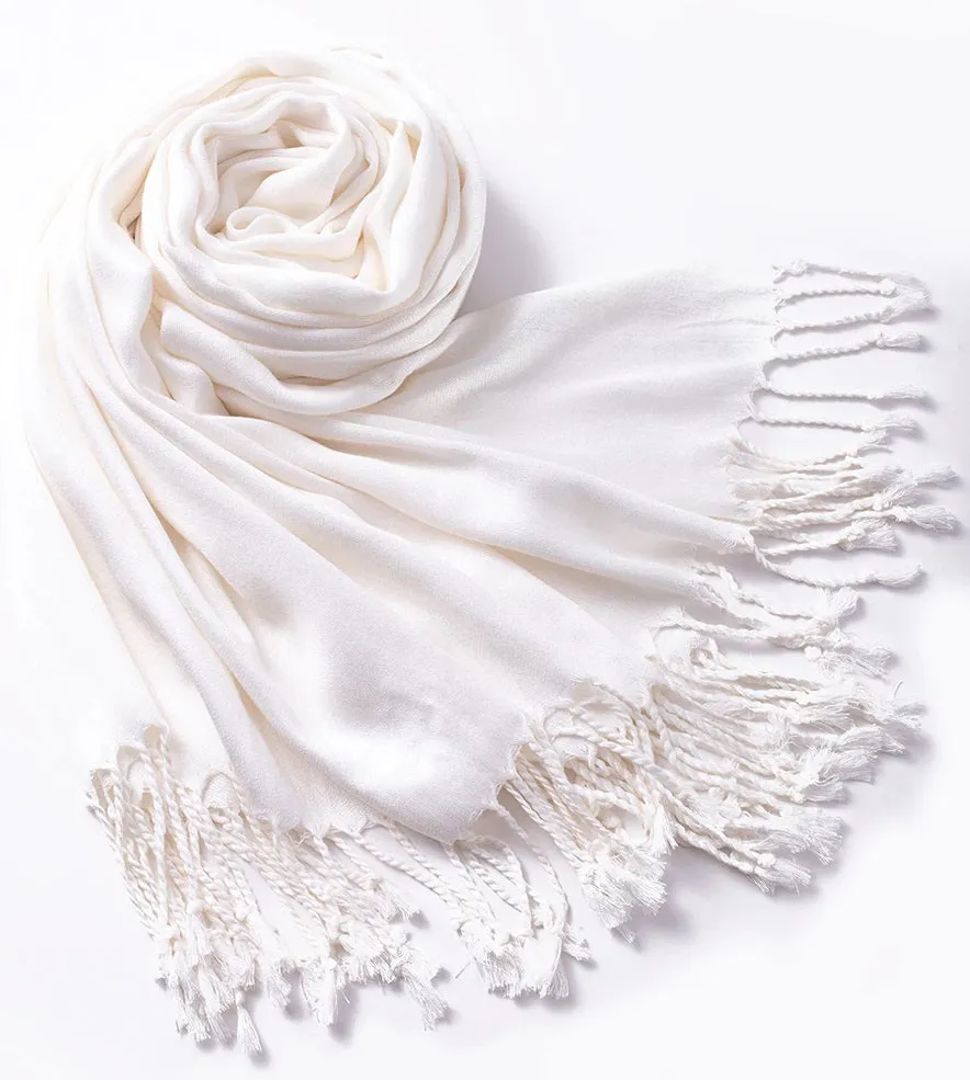 Satin Finish Pashmina  
