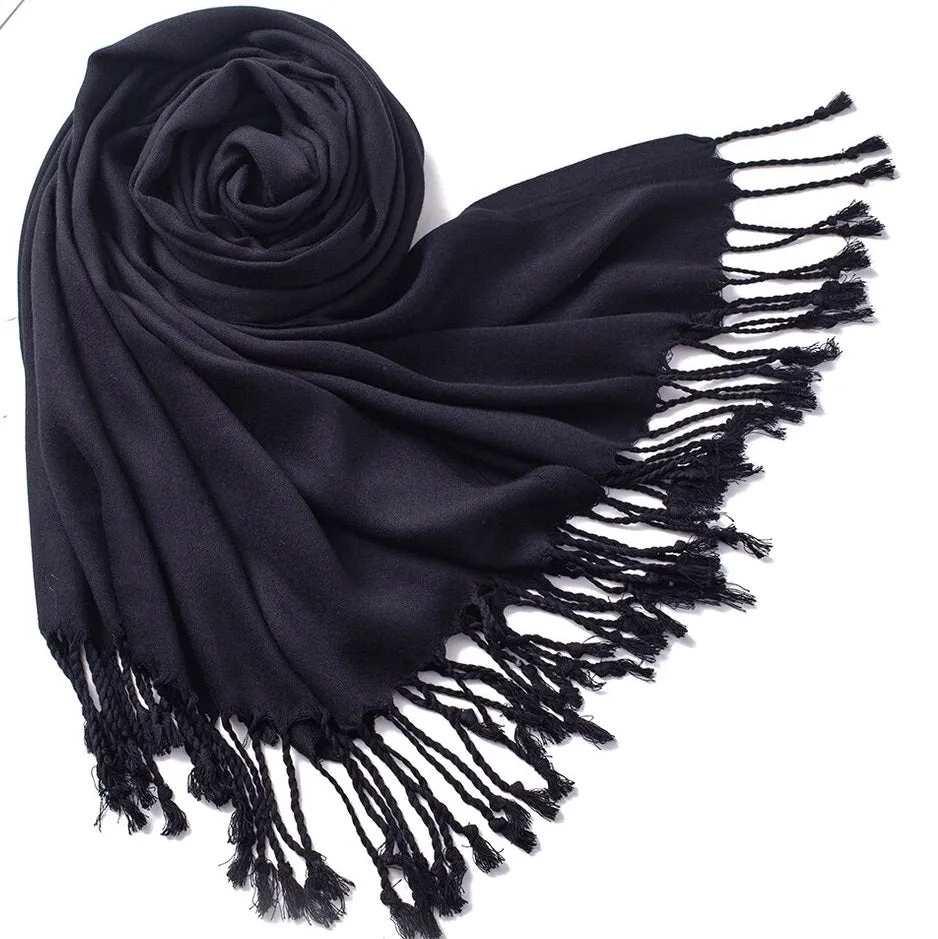 Satin Finish Pashmina  