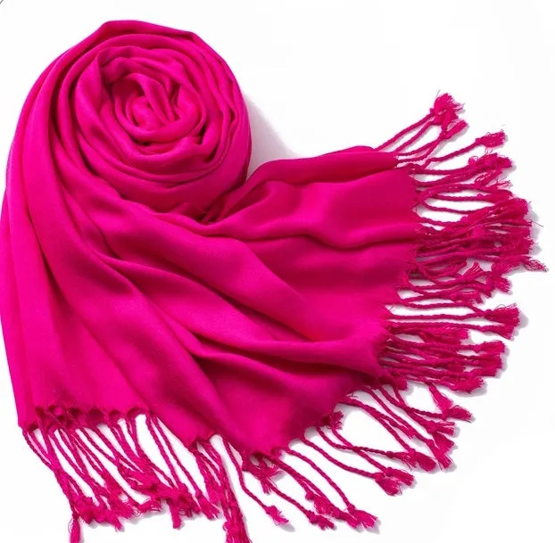 Satin Finish Pashmina  