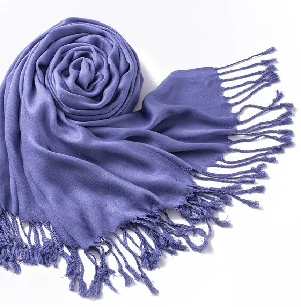 Satin Finish Pashmina  