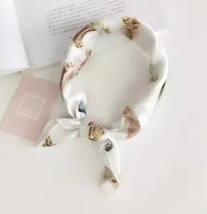 Scarves - Feather Print