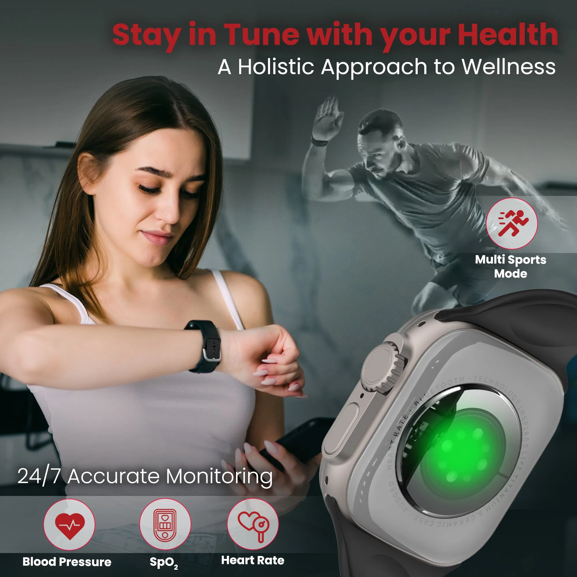 Smartwatch SW55 - Metallic Silver