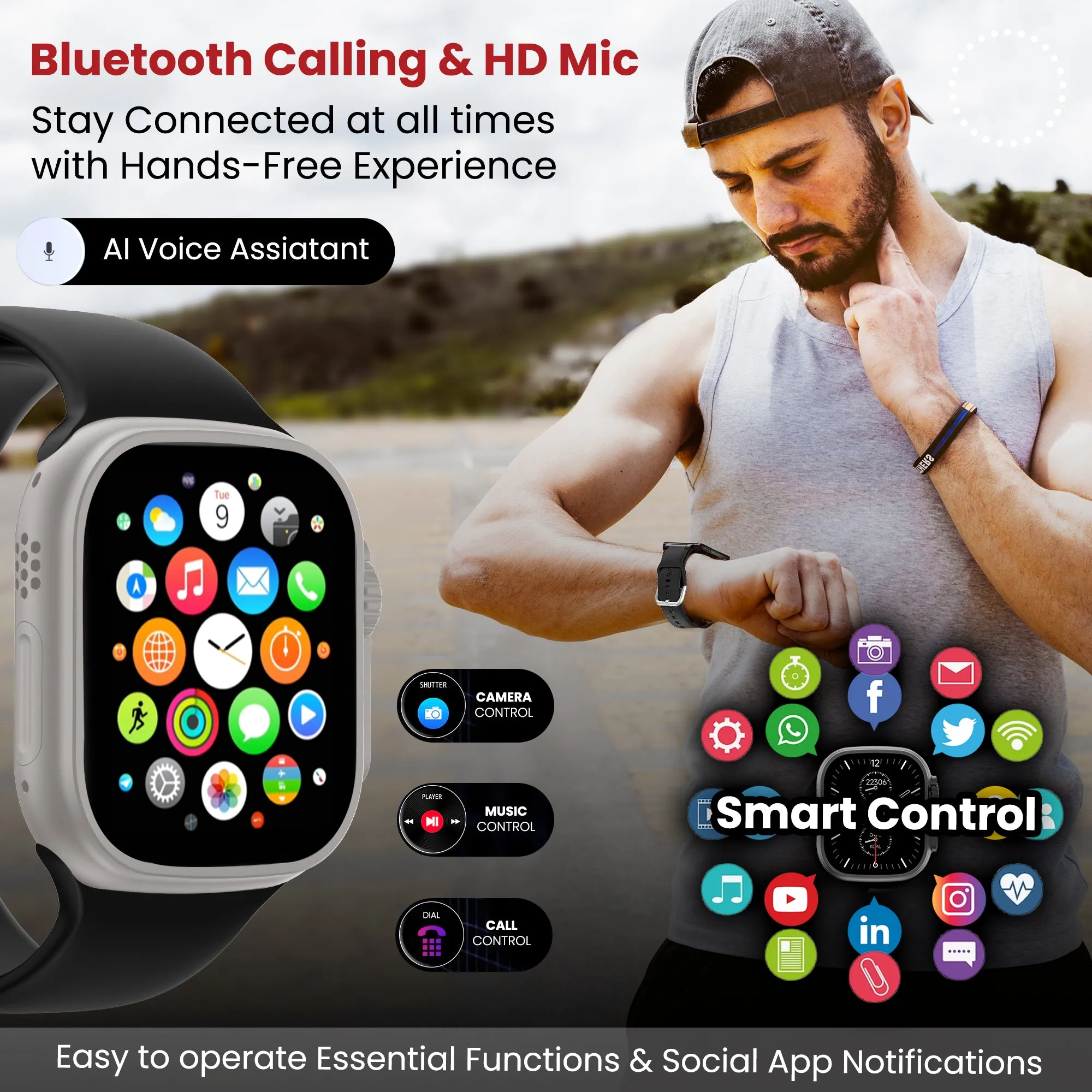Smartwatch SW55 - Metallic Silver