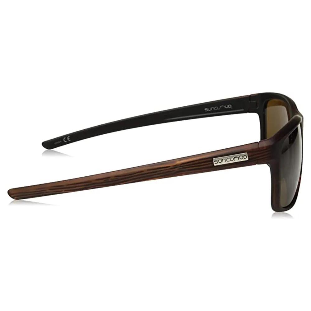 Suncloud Women's Burnished Brown Frame Brown Lens Respek Polarized Sunglasses - 20233709Q59HB